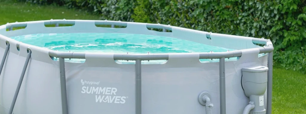 Summer Waves Universal Steel Pool Ladder